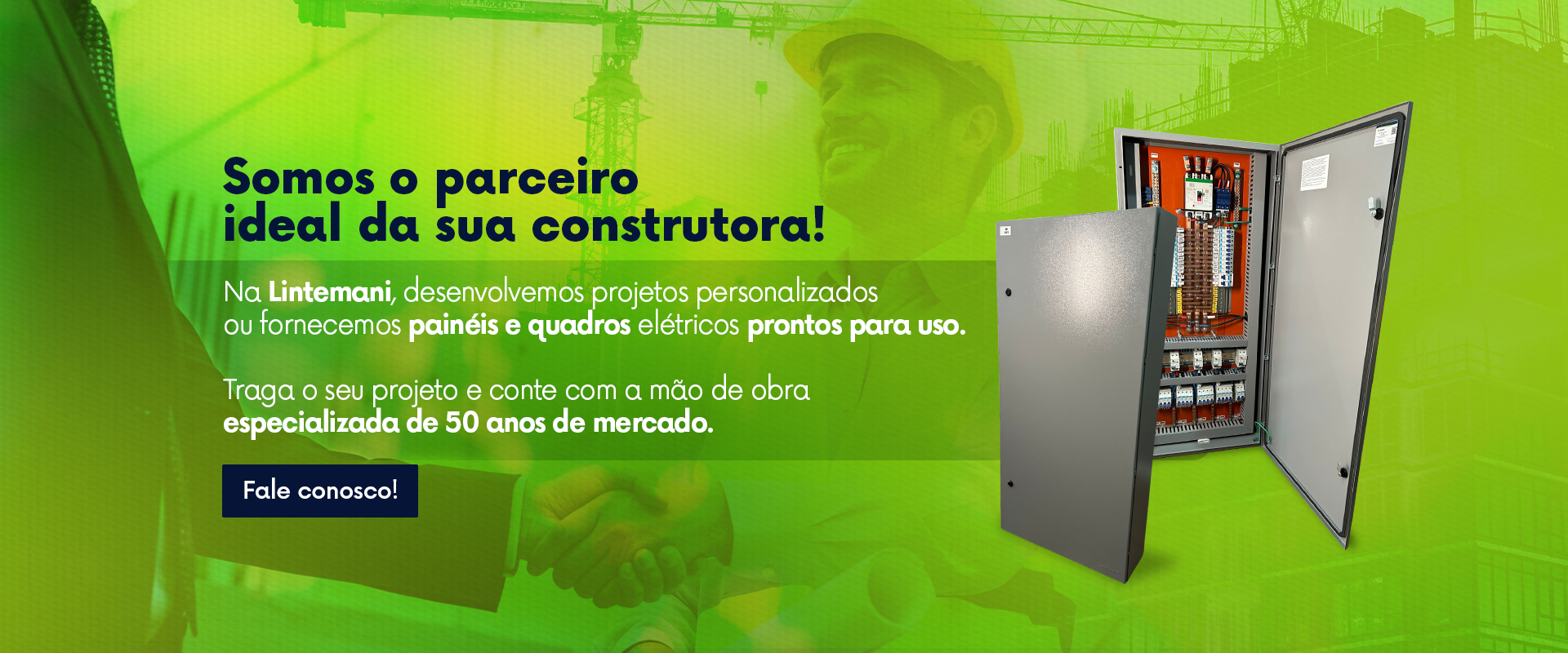 Lintemani Eletro Metalúrgica – Quadro de Comando, Caixas de Medição e Centro de Distribuição